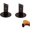 Fayemint 2 PCS Supporto Ringhiera Scala, Mensola Corrimano, Supporto ringhiera, per Ringhiere Interne, per Supporti per Ringhiere in Legno o Metallo