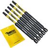 SabreCut SCTP2089_5 - Set di 5 punte magnetiche per cacciavite a percussione T20 TX20, 89 mm, a prova di manomissione, resistenti, compatibili con Dewalt Milwaukee, Bosch, Makita e altri
