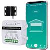 NIVIAN Controller WiFi per motore Porta del Garage. Controllo remoto tramite App Tuya/SmartLife. Programmazione Oraria, Timer e Scene Intelligenti. Compatibile con Alexa e Google