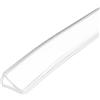 PATIKIL Fascia Di Guarnizione In Gomma, Profilo A U Flessibile Protezione Bordi Impermeabile Fascia Isolante Acustica, Adatto A 3/16 (5mm), Lunghezza 9.84 Piedi, Trasparente