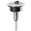 CANJPTON Cassetta di risciacquo doppio per WC con bottone automatico a pressione, compatibile con Siamp Twyford Optima49 CF1003CP