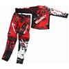 WinNet Completino per Mini Moto Cross da Bambino (Rosso, 10 Anni)
