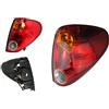 EASYSHOP24H Faro Fanale Fanalino Posteriore DX Per L200 Trito Strada e Pick Up da 2005 a 2014 Gruppo Ottico Destro Stop Luce Con Portalampade