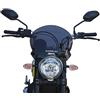 Generico CUPOLINO FUME' SCURO 3MM + ATTACCHI compatibile con DUCATI SCRAMBLER 400-800 (15-19) cod. 28677 MISURE: L.345 X H.330 SPESSORE 3 MM.