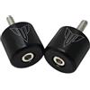 Zndtonone Estremità del manubrio per Yamaha MT-09/SP 2021-2023, MT-07/Y-AMT YZF R9 2025 2026 tappo per manubrio moto, copertura cursore bilanciatore peso (nero)