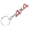 Generico Portachiavi in metallo for auto 4x4 da donna e uomo, for accessori portachiavi 4x4(Red)