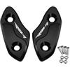 HUISI Misura for RS660 RSV4/1100 Factory 2009-2024 Copertura del foro dello specchio motociclo Parabrezza Eliminatori guidato(Black RSV4)