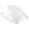 RTSMD Parabrezza Per Moto, A Doppia Bolla, Deflettori Antivento, Protezione Per Yamaha YZF-R6 YZF R6 600 1998-2002 Cupolino Parabrezza(CHIARO)