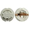 Riloer 2pcs P21W Portalampada per fanale posteriore per BMVV 7 Series X3 E83 X5 E53 E70 F15 F85