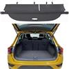 TUCJUN per VW T-ROC 2018 2019 Auto Retrattile Copertura Bagagliaio,Auto Posteriore Tronco Privacy Cappelliera Sicurezza Auto Accessori