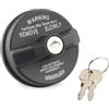 weevoo Tappo del gas con bloccaggio compatibile con Dodge Jeep Ram - Challenger Grand Caravan Ram 1500, Cherokee Wrangler TJ LJ JK JKU JL JLU JT