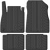 Gledring gled Ring 0299 Set Tappetini in mma K14 2017 di (T Profilo 4 pezzi + Kit di Clips), Nero