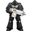 HiPlay JOYTOY Warhammer 40k Intercessore delle Mani di Ferro con Fucile Bolter, Pistola Bolter e Spada a Catena JT03837 Set di Figure d'Azione in Scala 1/18