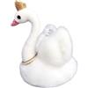 Generico Peluche cigno farcito, animale farcito cigno | Animali di peluche con bambola di cigno corona - Peluche da 11 pollici di oche bianche con collana, morbido cuscino in peluche, giocattolo a forma di cig