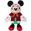 Disney Store Holiday Plush - Peluche Minnie Mouse con dettagli ricamati, collezione natalizia di peluche, adatto a tutte le età