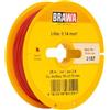 Modellbahnshop Korn Brawa 3152 - Filo da 0,14 mm², 25 m, colore: Rosso