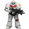 HiPlay JOYTOY Warhammer 40k White Scars Intercessor con Fucile Bolter, Pistola Bolter e Spada a Catena JT03882 Set di Figure d'Azione in Scala 1/18