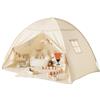 Sumbababy Tenda a tepee per bambini al chiuso: tenda da gioco per bambini con baldacchino, bandiere, casetta per bambini all'interno, per la stanza dei giochi, idea regalo