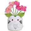 Aruigu Regalo per la Mamma - Bambola all'uncinetto Forget Me Not Fatta a Mano con Biglietto, Ho Sempre Bisogno di Te Mamma, Ricordo per la Festa della Mamma e Compleanno, Regalo di Apprezzamento e