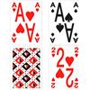 LYJXIAITY Carte da gioco per ipovedenti, confezione da 2, mazzo di carte facile da leggere per ipovedenti