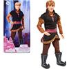 Disney Store Bambola Ufficiale Classica per Bambini Kristoff, 32 cm, Completamente posizionabile con Capelli modellati e Stivali di Sherpa - per Bimbi dai 3 Anni in su