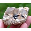 Quarzo Fumè & Ortoclasio Tormalina Nera Schorl 136 Grammi - Tonnet Valley, Fr