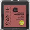 SANTE Naturkosmetik Natural Eyeshadow 04 Tawny Talpa, ombretto opaco sfumato, estratti biologici, vegano, 1,8 g