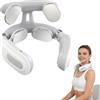 Vulaop Massaggiatore Cervicale Elettrico Portatile, Massaggiatore Collo e Spalle a Impulsi, 6 Modalità di Massaggio e 16 Livelli di forza Regolabili, Rilassatore Muscolare per Casa Ufficio Viaggio (1 pcs)