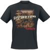 System Of A Down Toxicity Unisex T-Shirt Nero 100% Cotone Regular