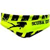 Turbo Costume da bagno Slip Scuba Diver di Waterpolo competizione nuoto e triathlon modello di vestibilità comoda. Nero XL