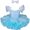 Generic JJDFW - Costume da principessa delle fate, abbigliamento per bambini, elegante, casual, tutù, balletto, abbigliamento da danza, A18, 120 cm