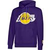 Ultra Game Felpa con cappuccio classica ricamata ufficiale NBA, Los Angeles Lakers, colore della squadra, M