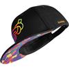 Nebelkind Snapback Cappellino da uomo e donna, con arma disarmed, nero, taglia unica, regolabile, unisex, alla moda, stile streetwear, nero/arcobaleno, Taglia unica