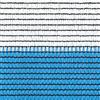 TENAX Soleado Sport Rete Tessuta Schermante Frangivista Bicolore, 2,00x5 m, Bianco/Blu, 2x5 m