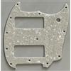 Mixiduoad Battipenna per chitarra Fender serie Offset Mustang P90 Style (4 strati avorio bianco perlato)