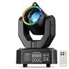 Yespick Mini Teste Mobili LED 30W, Luce da Palcoscenico RGBW Beam, DMX512 Controllo Sonoro Las Effetti Luminosi con Telecomando per DJ Bar Festa Discoteca Matrimonio