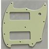 Mixiduoad Battipenna per Fender serie Offset Mustang P90, battipenna per chitarra (3 strati verde vintage)
