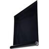 Jingmiger Sfondo Nero per Acquario, Pellicola Nero Acquario, Sfondo Acquario Nero, Sfondo Acquario Adesivo, Acquario Adesione Elettrostatica Adesivo Sfondo
