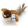 Pet Tec PetTec Giocattolo interattivo per gatti elettrico [L'originale] auto-occupazione - giocattolo per gatti mini passero mobile con erba gatta Interactive Cat Toy automatico per gatti
