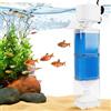 EXLECO Filtro silenzioso per acquario, per serbatoio da 80 - 250 l, 850 l/h 10 W, sistema di filtraggio automatico dell'acquario, con pompa