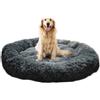 Rr tianshi Letto per cani a ciambella personalizzato, grande cuscino rotondo per cani, soffice e calmante, a forma di ciambella, lavabile, per interni, antiscivolo, per cani di taglia media e piccola
