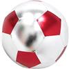 Generic Pallone da calcio gonfiabile - Pallone da calcio in peluche in PVC da 9,84 pollici | Palla interattiva | Calcio silenzioso colorato resistente alla pressione per giochi interni ed esterni. Leggero 90