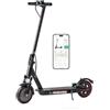 WQSCOOTER-GO Monopattino elettrico con omologazione stradale, 8,5 pollici, portata massima 30 km, pieghevole con controllo app, doppia ammortizzazione, monopattino elettrico per adulti, per città e campagna