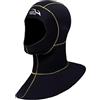 LOVIVER Cappuccio per Muta da Sub, Cappello Termico da Surf per Adulti, Attrezzatura Subacquea, Nero XXL