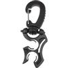 Fxzqgnh Diving Hose Clip per Stabilizzare Tubazioni Supporto Doppio Regolatore Fermo Tubo Subacqueo con Funzione Pieghevole Adatto per Immersioni su, Nero