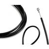 NLIGHTING Cavo Freno Bici con Guaina Universale, Cavo per MTB, BMX City Bike, 50 cm con Guaina 65 cm, Ricambio per Sistema Frenante Anteriore