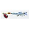 MEPPS - Esca da pesca spinning (spinner) Aglia, colore: argento
