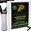 PRO-MAX SPORT Overgrips Padel Extra Aderente Forato Bianco Pack 6/10/50 Alto Assorbimento Sudore Nastro Grip Grip Padel Pro Overgrip Racchetta Tennis Durabilità Accessori Padel (25)