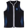FytStycale Gilet da Muta da Uomo in Neoprene, Nuoto, Tuta da Immersione, Costume Intero, Cuciture Piatte, Facile da Indossare E Togliere, Adatto per Immer, Nero, M
