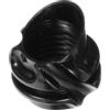 TOVINANNA Peep Sight in Lega di Alluminio Nero Doppia Scanalatura per Compound, Accessorio Robusto e Facile da Installare per Tiro Professionale e Caccia